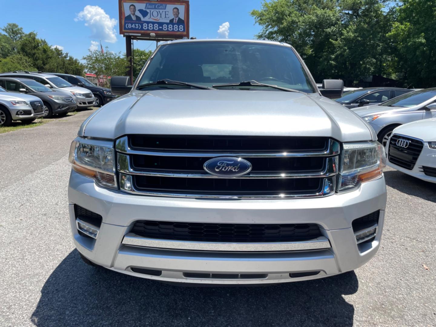 2016 SILVER FORD EXPEDITION XLT (1FMJU1HT5GE) with an 3.5L engine, Automatic transmission, located at 5103 Dorchester Rd., Charleston, SC, 29418-5607, (843) 767-1122, 36.245171, -115.228050 - Leather, Sunroof, CD/AUX/Sat/Bluetooth, Backup Camera, Power Everything (windows, locks, seats, mirrors), Power Liftgate, Rear Climate Control, Easy Fold Third Row, Keyless, Running Boards, Tow Package, Alloy Wheels. 149k miles Located at New Life Auto Sales! 2023 WINNER for Post & Courier's Charle - Photo#1